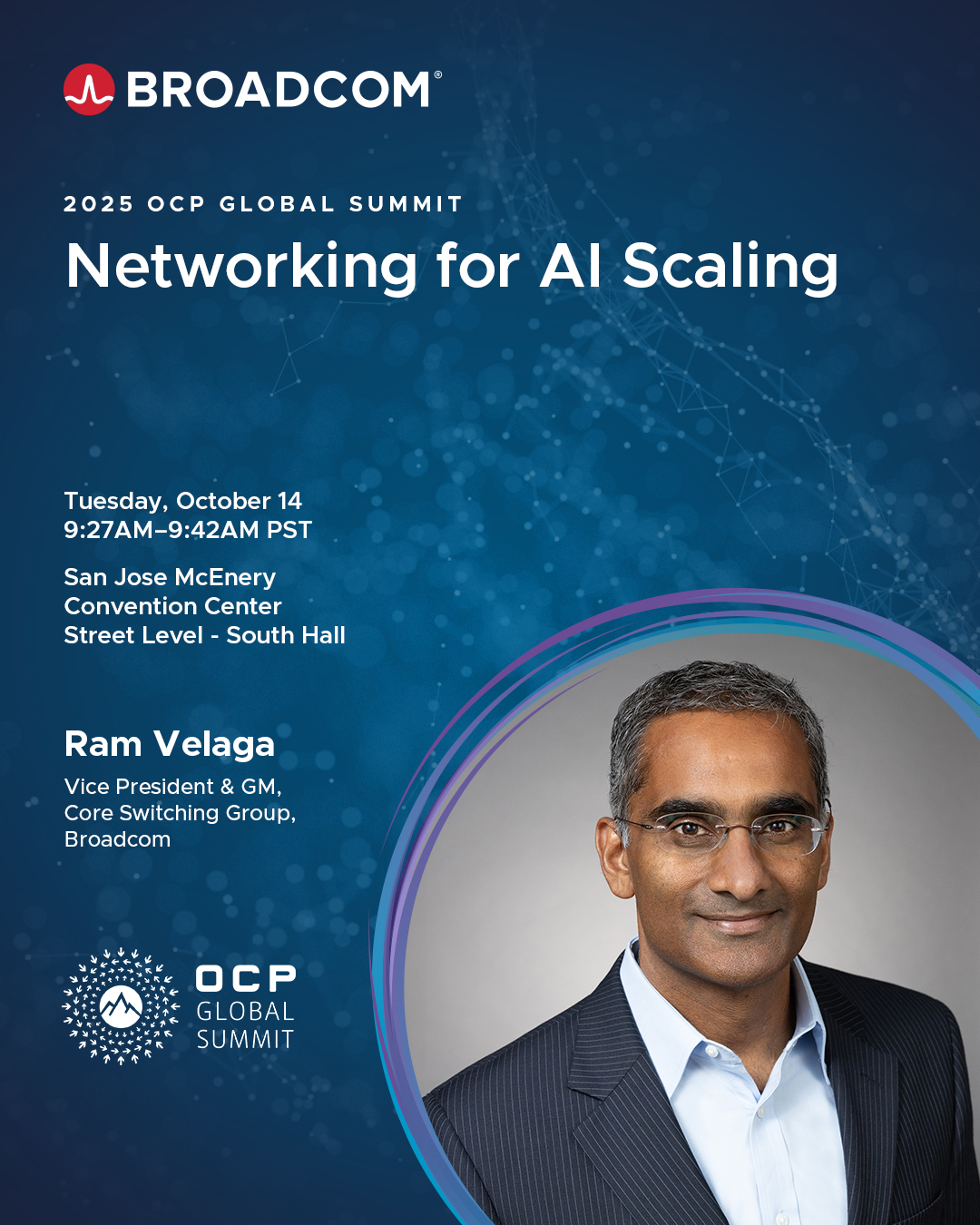 Ram Velaga, Vice President &amp; GM, Core Switching Group, Broadcom